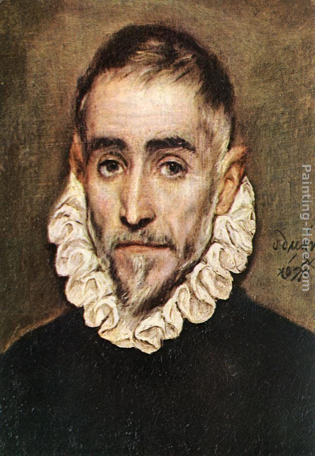 El Greco Portrait of an Elder Nobleman